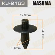 Клипса автомобильная MASUMA KJ-2163