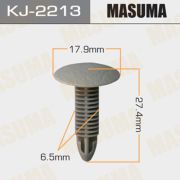Клипса крепежная MASUMA KJ-2213