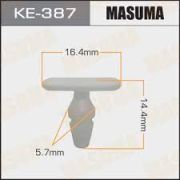 Клипса автомобильная (автокрепеж) MASUMA KE-387