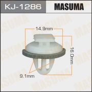 Клипса крепежная MASUMA KJ-1286