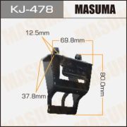 Клипса крепежная MASUMA KJ-478