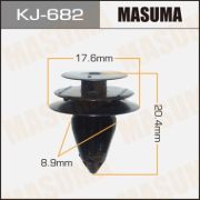 Клипса крепежная MASUMA KJ-682