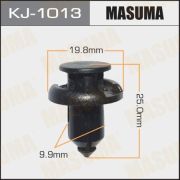 Клипса крепежная MASUMA KJ-1013