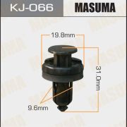 Клипса крепежная MASUMA KJ-066