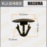 Клипса автомобильная  MASUMA KJ-2483