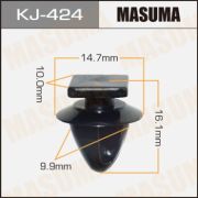 Клипса крепежная MASUMA KJ-424
