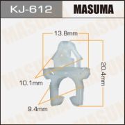 Клипса крепежная MASUMA  KJ-612