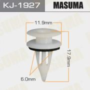 Клипса крепежная MASUMA KJ-1927