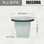 Клипса автомобильная  MASUMA  KJ-373