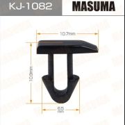 Клипса крепежная MASUMA KJ-1082