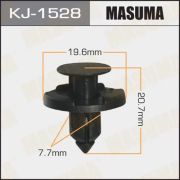 Клипса крепежная MASUMA KJ-1528