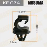 Клипса автомобильная MASUMA KE-074