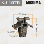 Клипса крепежная MASUMA KJ-1975