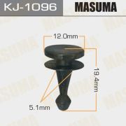 Клипса крепежная MASUMA KJ-1096