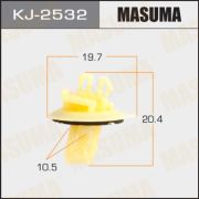Клипса автомобильная (автокрепеж) MASUMA KJ-2532