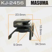 Клипса крепежная MASUMA KJ-2456