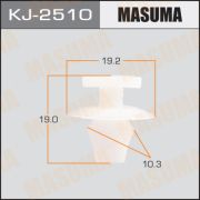 Клипса автомобильная (автокрепеж) MASUMA KJ-2510