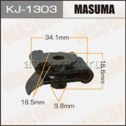 Клипса крепежная MASUMA KJ-1303