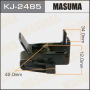 Клипса автомобильная MASUMA KJ-2485