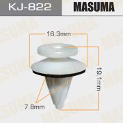 Клипса крепежная MASUMA KJ-822