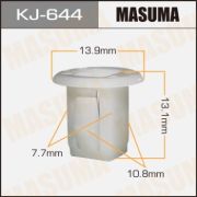 Клипса крепежная MASUMA KJ-644