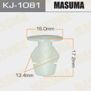 Клипса крепежная MASUMA KJ-1081