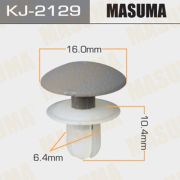 Клипса крепежная MASUMA KJ-2129