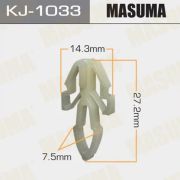 Клипса крепежная MASUMA KJ-1033