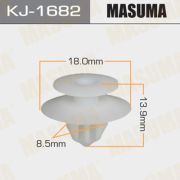 Клипса крепежная MASUMA KJ-1682