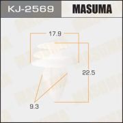 Клипса автомобильная (автокрепеж) MASUMA KJ-2569