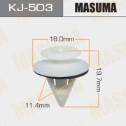 Клипса крепежная MASUMA KJ-503