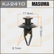 Клипса крепежная MASUMA KJ-2410
