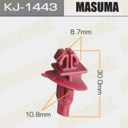 Клипса крепежная MASUMA KJ-1443