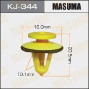Клипса автомобильная MASUMA KJ-344