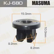 Клипса крепежная MASUMA KJ-680