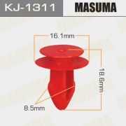 Клипса крепежная MASUMA KJ-1311