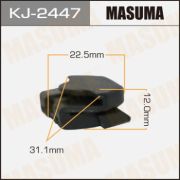 Клипса крепежная MASUMA KJ-2447