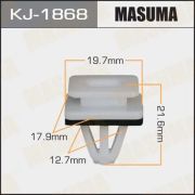 Клипса крепежная MASUMA KJ-1868