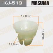 Клипса крепежная MASUMA KJ-519