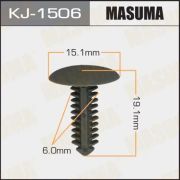 Клипса крепежная MASUMA KJ-1506