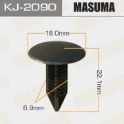 Клипса крепежная MASUMA KJ-2090