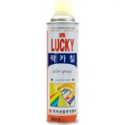 Краска-аэрозоль LUCKY, цвет: БЕЖЕВАЯ матовая, 530 мл