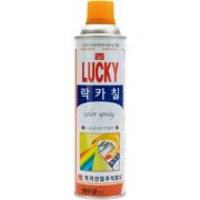 Краска-аэрозоль LUCKY оранжевая, 530 мл