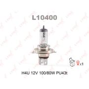 Лампа H4U LYNXauto L10400 12V 100/80W PU43T
