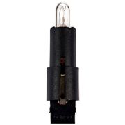Лампа автомобильная HELLA Black, BAX, 12В, 1.2 Вт, (BAX8d-5,5d), 814820