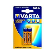 Батарейка «VARTA» Longlife Extra AAA (LR3) к-т2шт