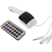 FM - трансмиттер 12 В, USB/Mp3/WMA/AUX/MicroSD, МИКС