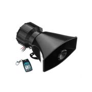 Сирена XD-114B 100W  с пультом (4 видв сигнала) 12V 100W