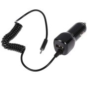 Автомобильное зарядное устройство LuazON LCC-21, micro USB, 1 A, USB 1 А, чёрное