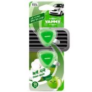 Ароматизатор на дефлектор YAMMY жидкий «Green Apple»